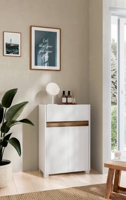 Schildmeyer Midischrank Cosmo | Weiß