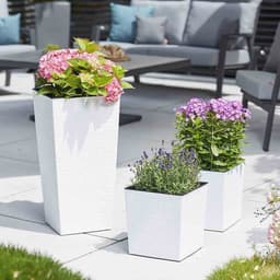 Siena Garden Pflanzkübel | Weiß
