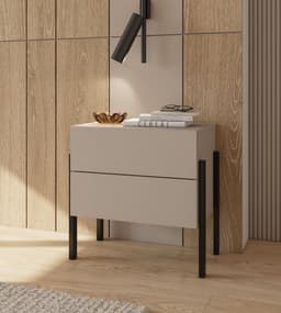 OTTO home Nachtkommode Jukon | Beige