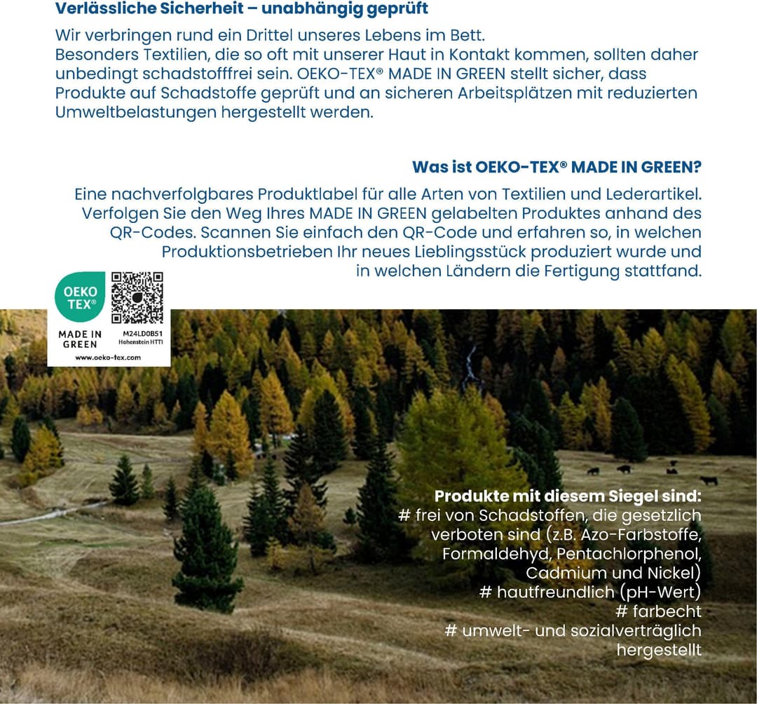 Schiesser Spannbettlaken Finni | Weiß
