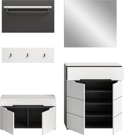 Home affaire Garderoben-Set REHAT | Mehrfarbig
