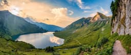 Bönninghoff Leinwandbild Berge | Mehrfarbig