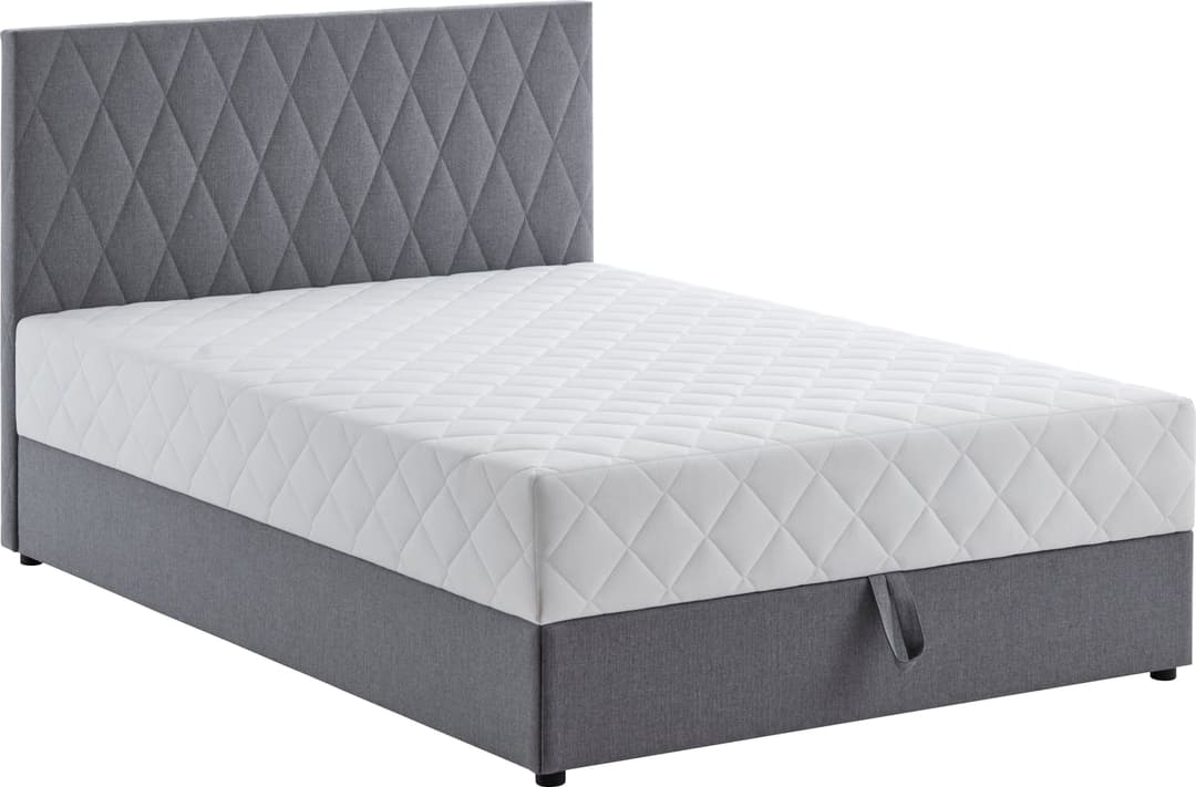 ATLANTIC home collection Boxbett "Benita" | Grau