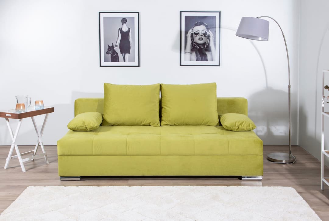 COLLECTION AB Tania Schlafsofa | Grün
