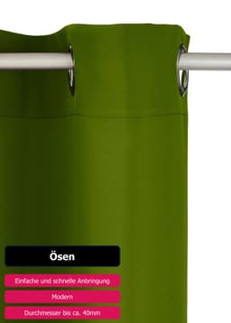 OTTO home Vorhang Raja | Grün