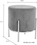 SalesFever Polsterhocker | Beige 4