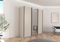 OTTO home AGORDO Schwebetürenschrank | Beige