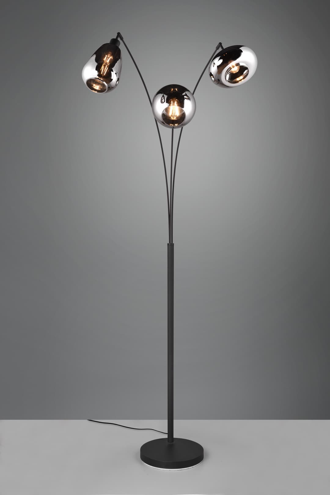TRIO Leuchten Stehlampe Lumina | Schwarz