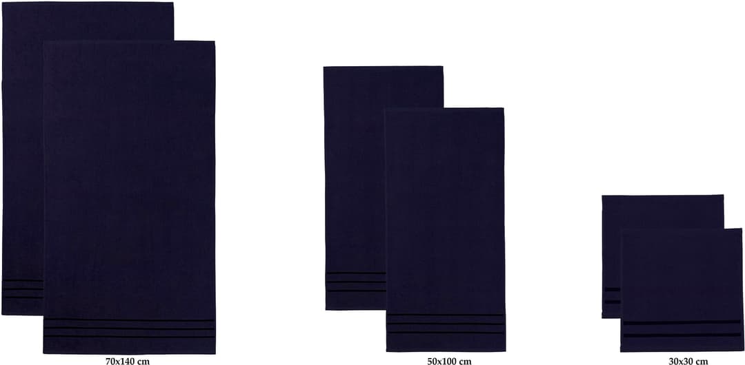 Bruno Banani Handtuch Set Clement | Blau