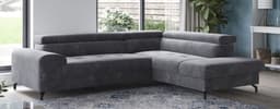COTTA Ecksofa Aura L-Form | Grau