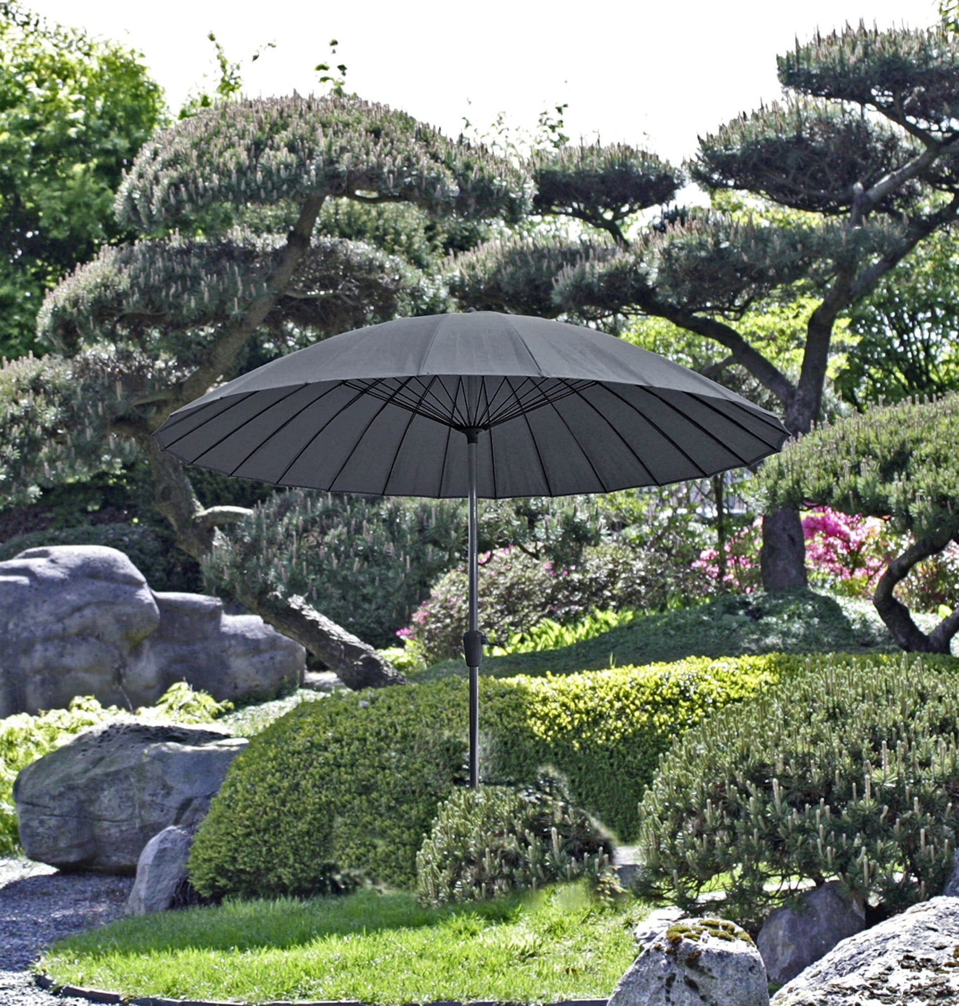 Garden Pleasure Sonnenschirm | Schwarz
