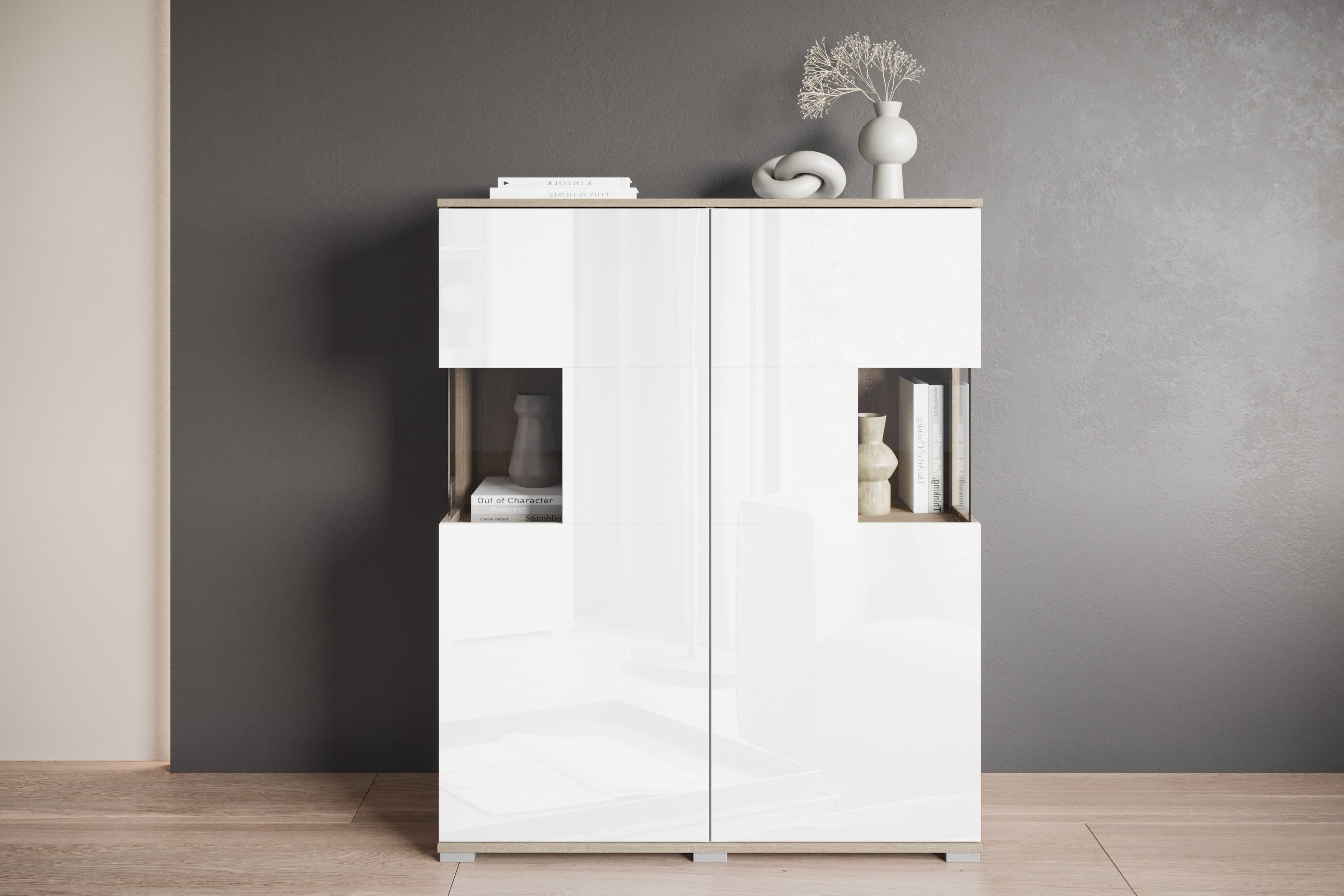 OTTO home Highboard Kenia | Mehrfarbig