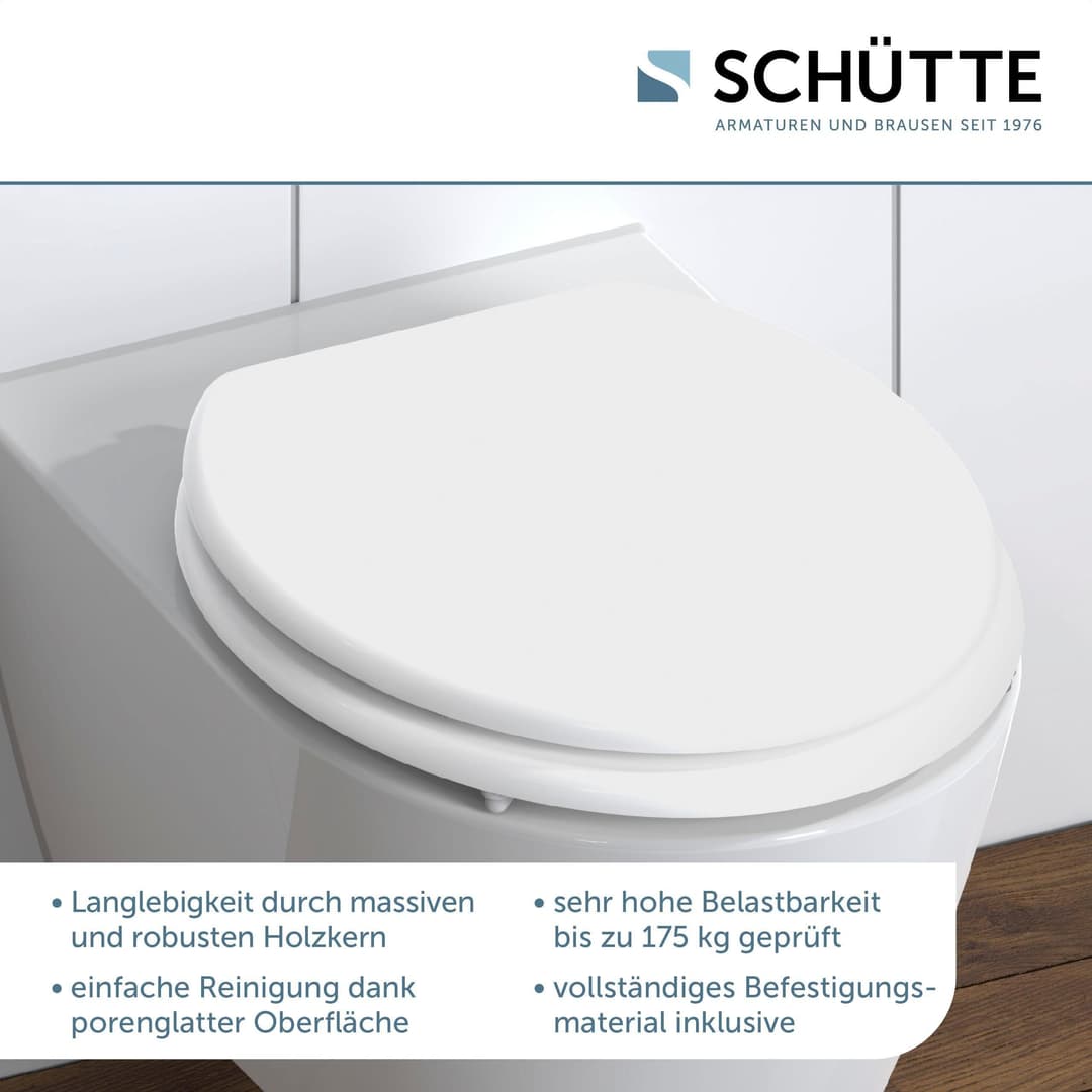 Schütte WC-Sitz | Weiß