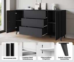 Home affaire Sideboard Helsinki | Beige