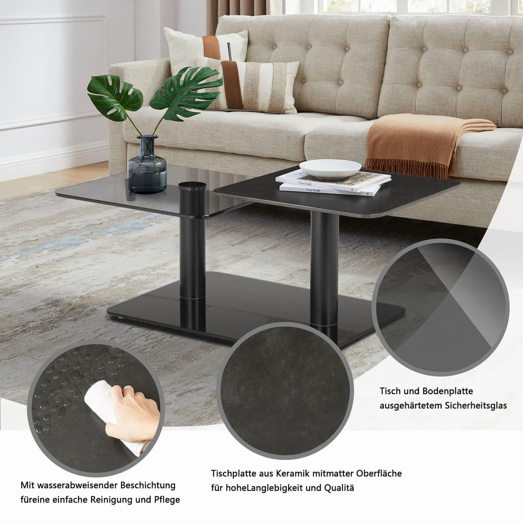 OTTO home Couchtisch Craco | Schwarz