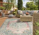 the carpet Teppich Palma | Rosa