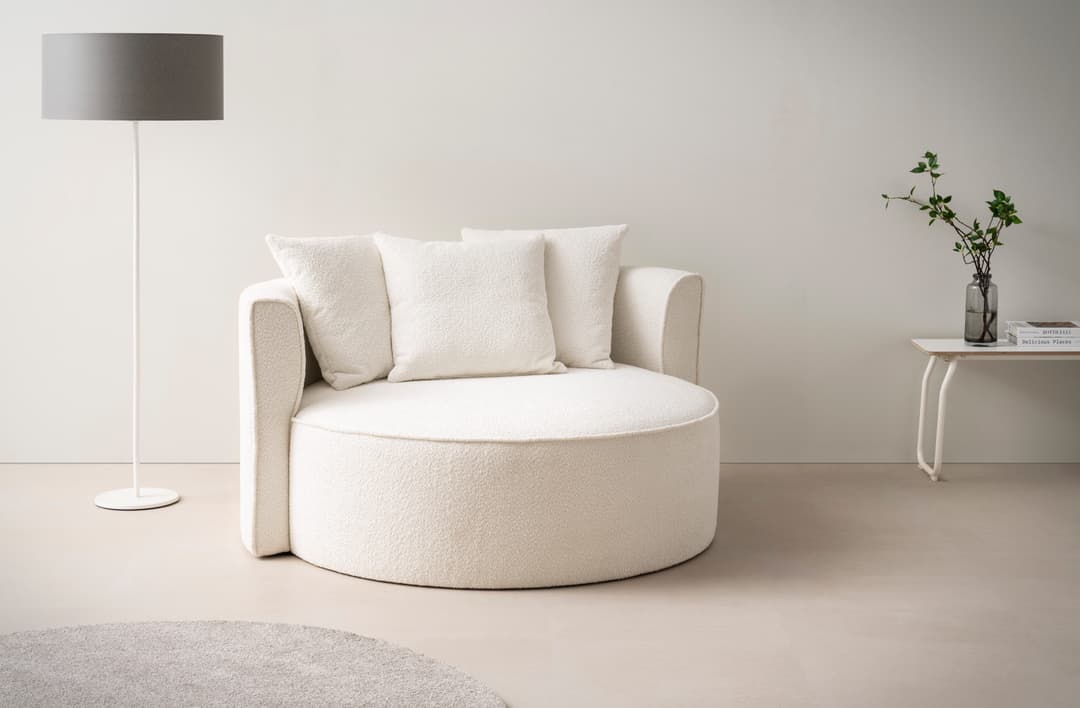 LeGer Home by Lena Gercke XXL-Sessel Isalie | Beige