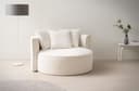 LeGer Home by Lena Gercke XXL-Sessel Isalie | Beige