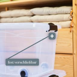 Siena Home Aufbewahrungsbox Anzio | Transparent