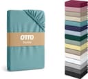 OTTO home Spannbettlaken Physalis Topper COMFORT | Türkis