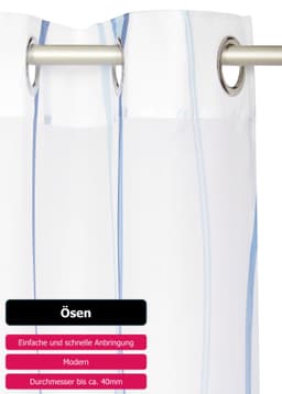 OTTO home Gardine Dimona | Mehrfarbig