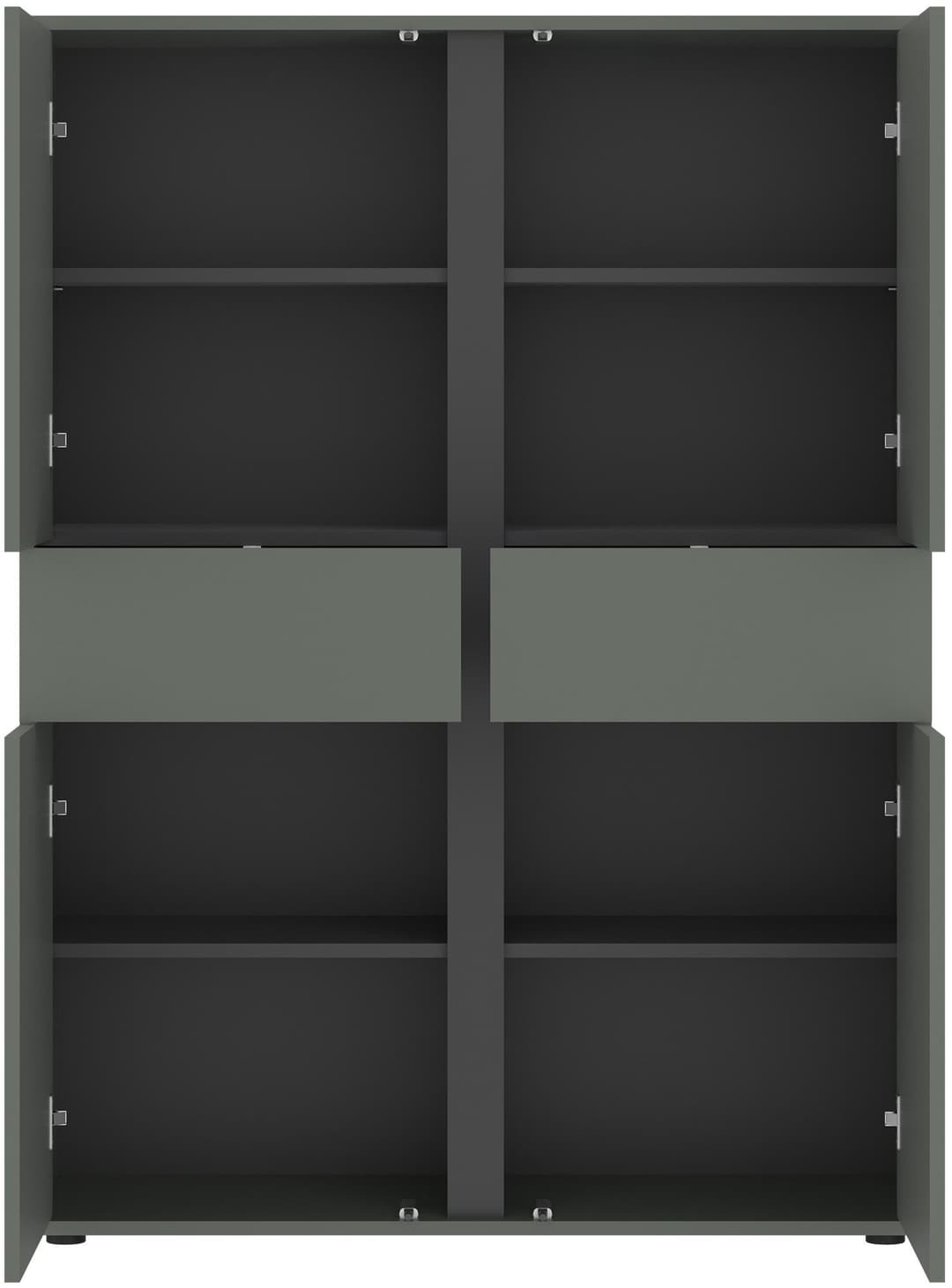 Home affaire Highboard VEDDEL | Grün