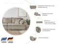 Home affaire Big-Sofa Katja | Beige 3