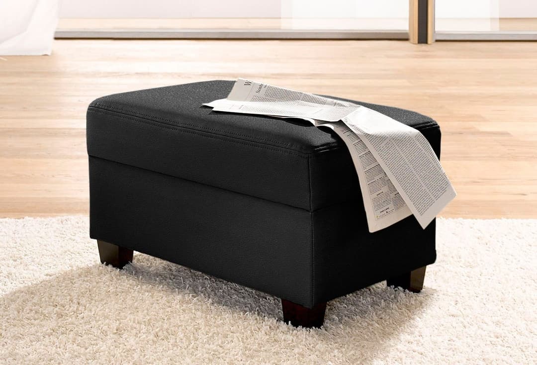 DOMO collection Hocker Norma | Schwarz