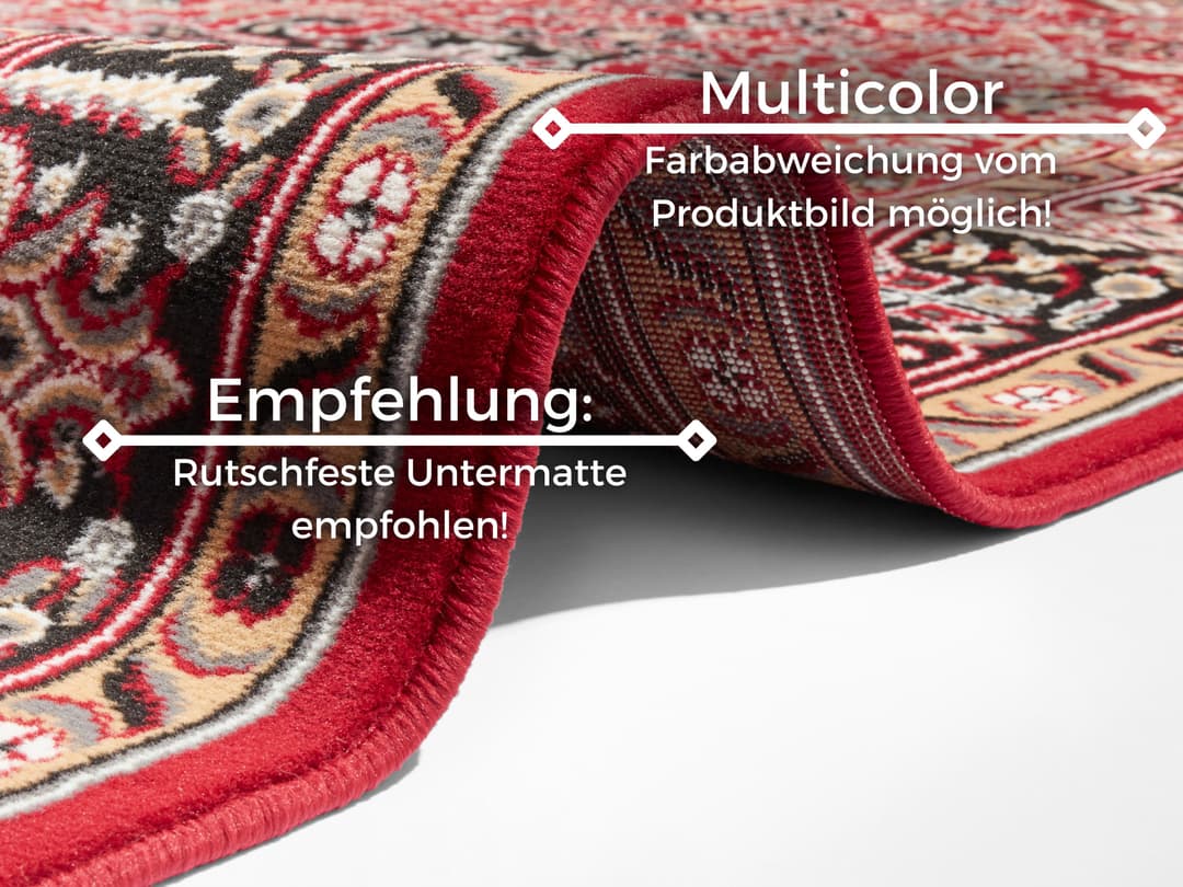 HANSE Home Teppich Skazar Isfahan | Rot