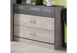 Parisot Schubkastenkommode Fabric | Grau