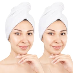 HAMMETEX Turban-Handtuch | Weiß