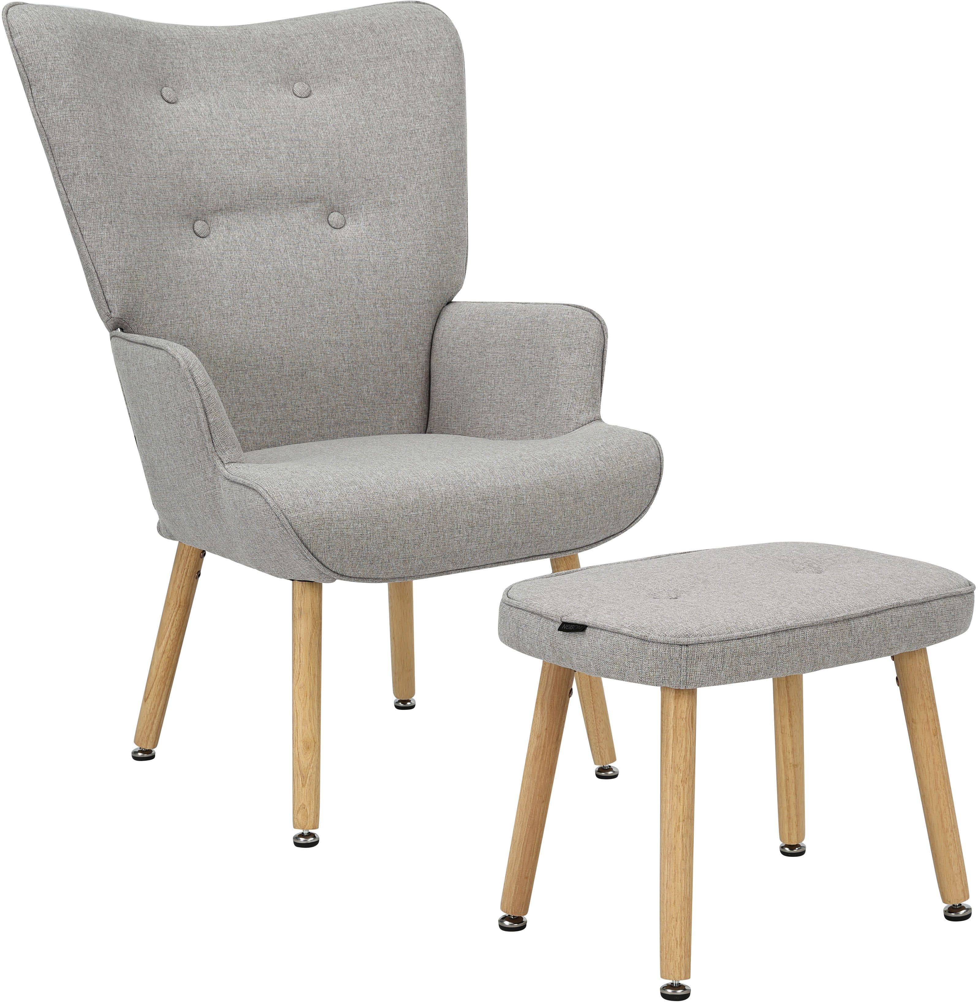 OTTO home Ohrensessel PERHAM | Grau