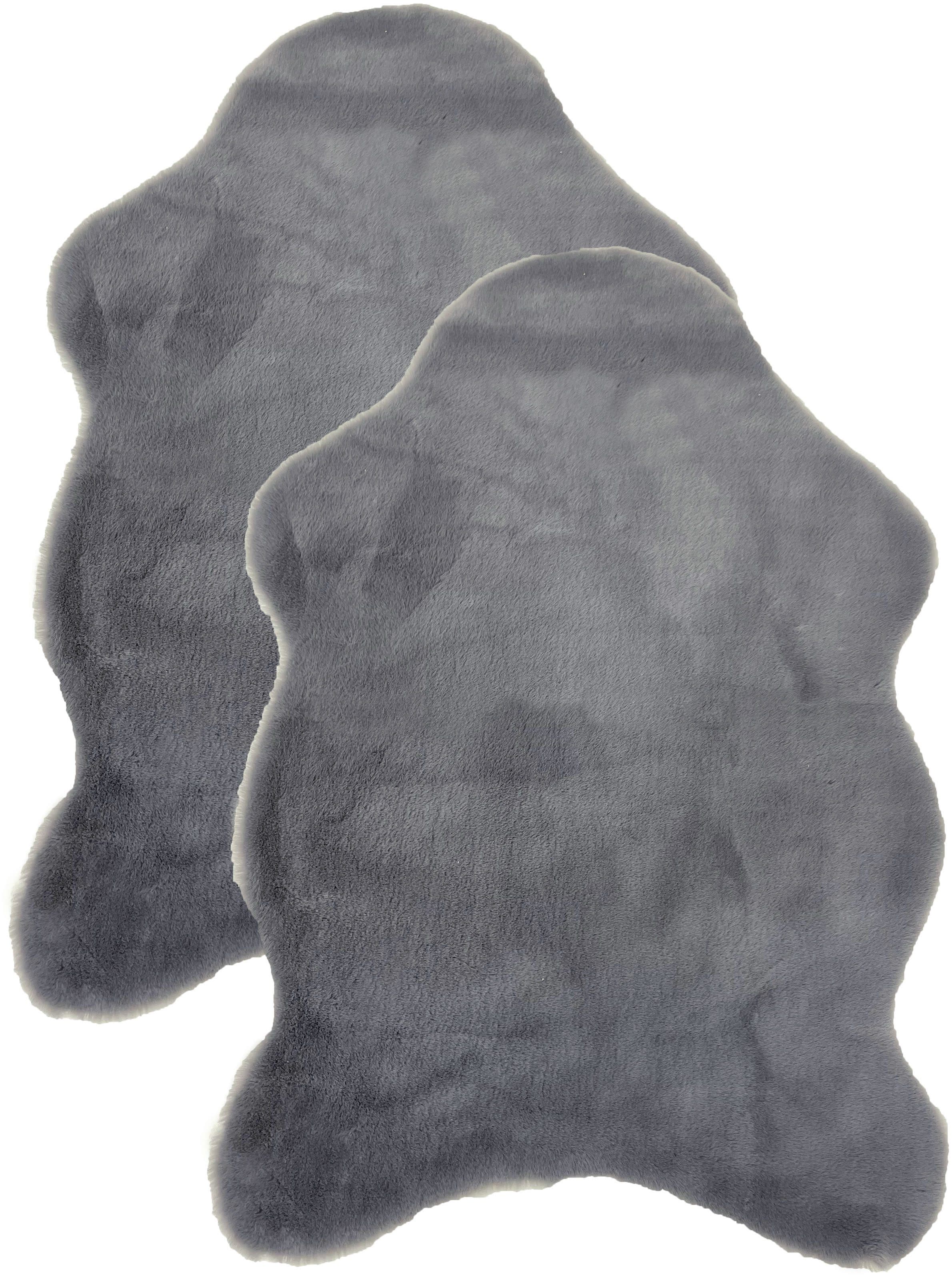 ASTRA Elda Fellteppich | Grau