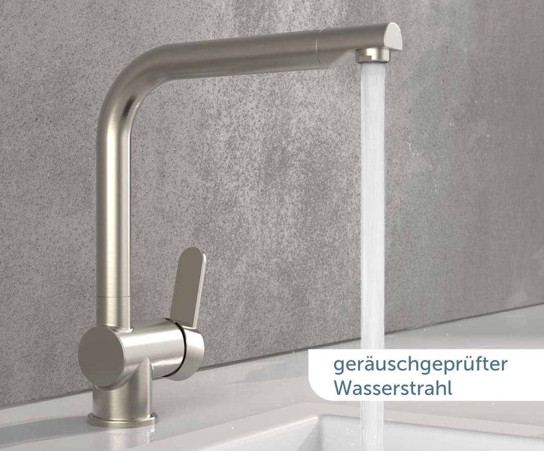 Schütte Spültischarmatur RIO | Silber