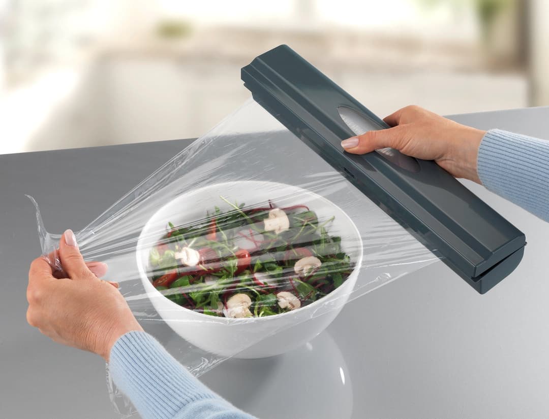Wenko Perfect-Cutter Folienspender | Grau