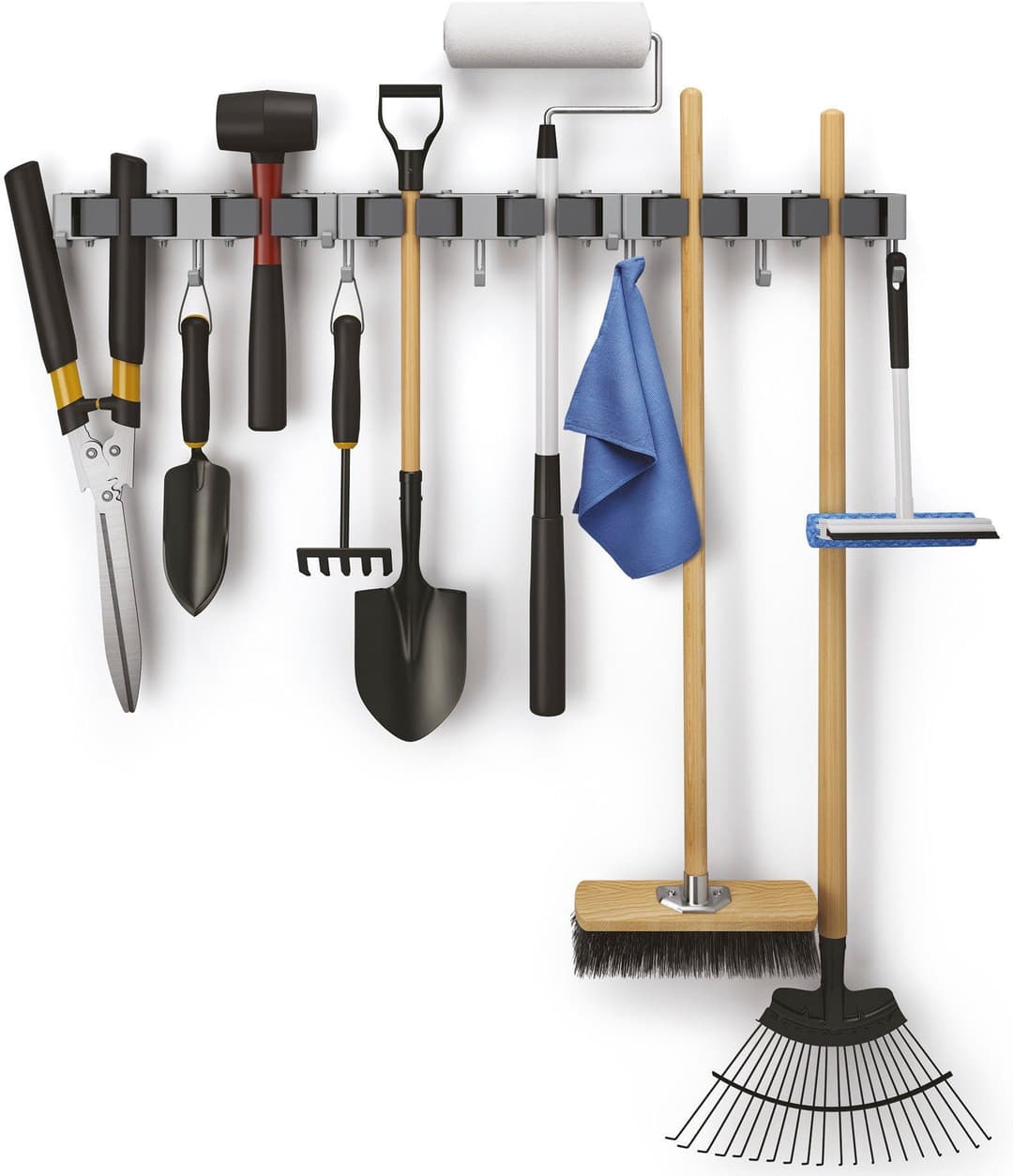 Metaltex Hakenleiste Hang-up | Grau