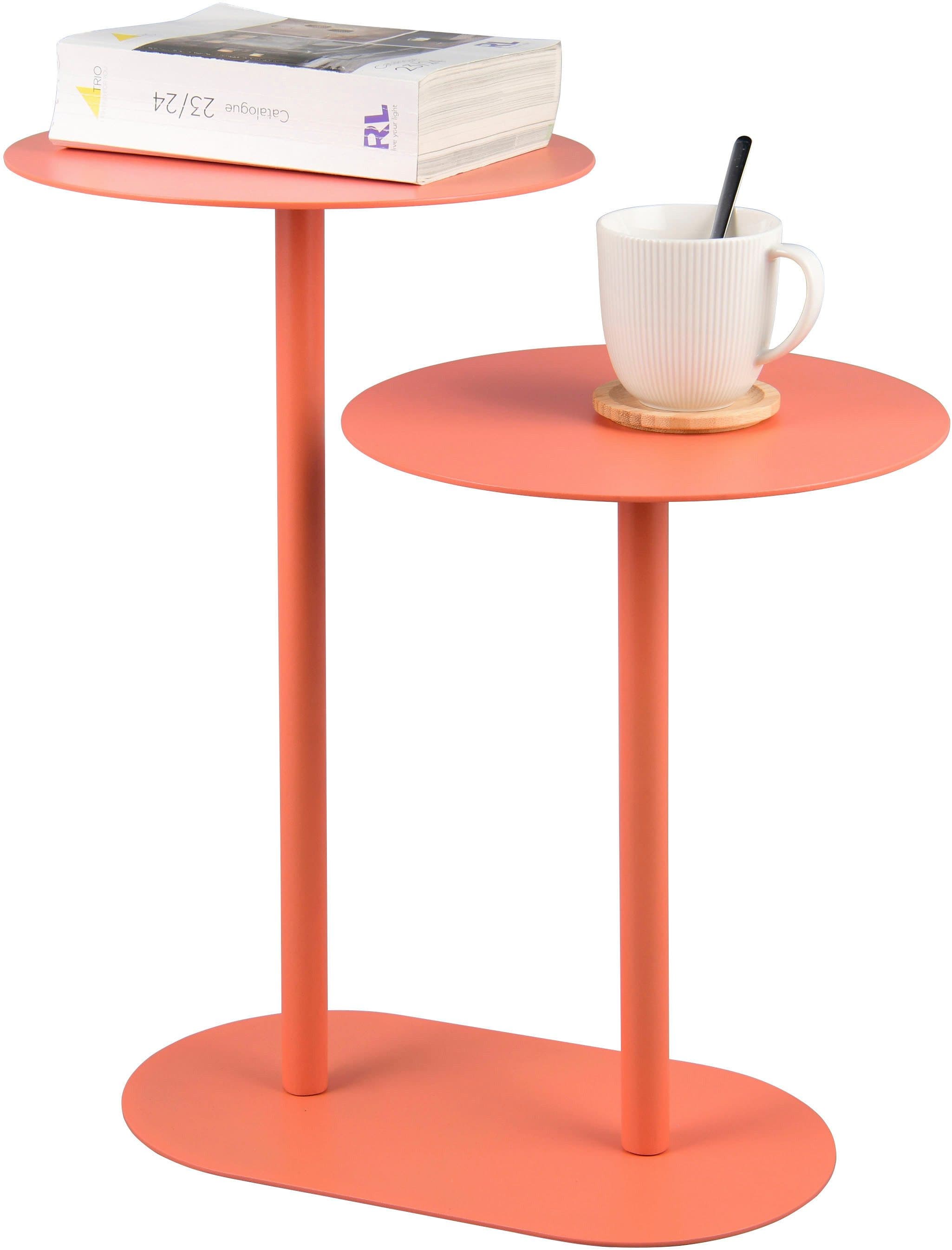 MIRRORS AND MORE Beistelltisch FERRA | Orange