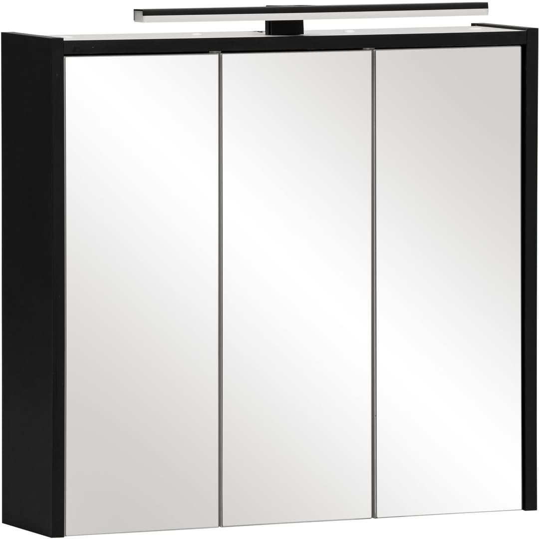 Schildmeyer Badezimmerspiegelschrank Emmik | Schwarz