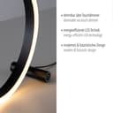 JUST LIGHT Tischleuchte RITUS | Schwarz 3
