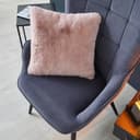 LUXOR living Fellkissen Dekokissen Novara | Rosa