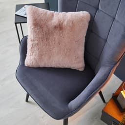 LUXOR living Fellkissen Dekokissen Novara | Rosa