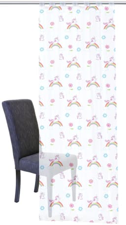 HOME WOHNIDEEN Vorhang EINHORN | Mehrfarbig