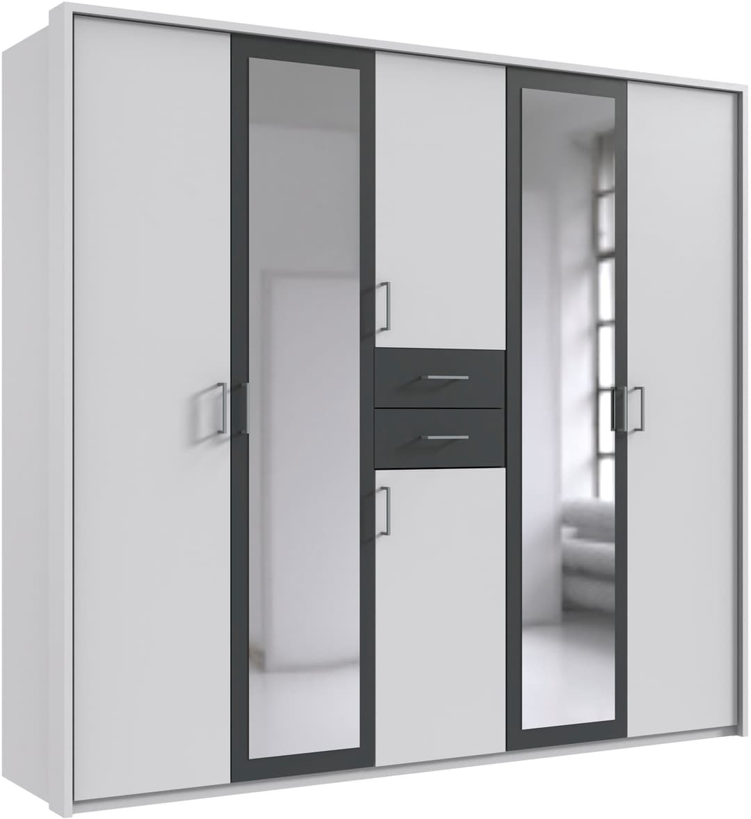Wimex Kleiderschrank Diver | Weiß