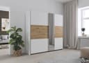 rauch Schwebetürenschrank ASTANA | Weiß 2