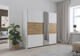 rauch Schwebetürenschrank ASTANA | Weiß