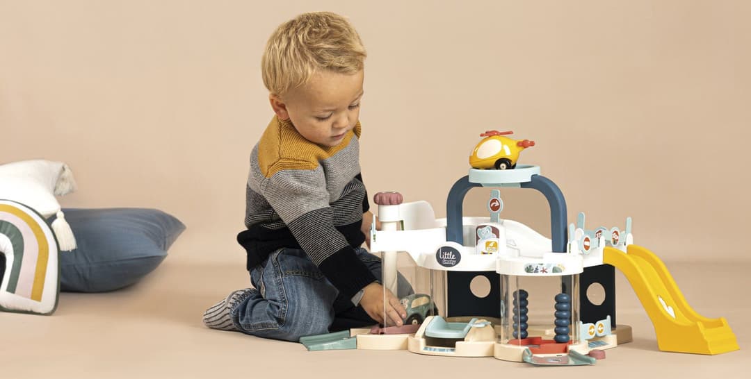 Smoby Spiel-Parkgarage Little Smoby | Blau
