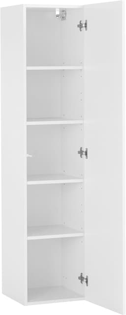borchardt Möbel Hängevitrine TOLEDO Höhe 140 cm | Weiß