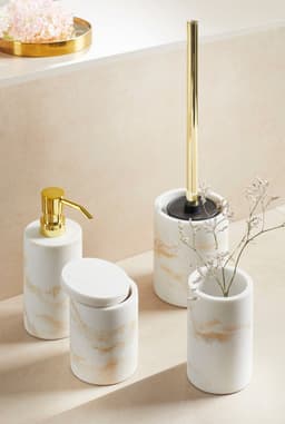 Wenko WC-Garnitur Odos | Weiß