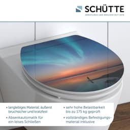 Schütte POLAR LIGHTS WC-Sitz | Mehrfarbig