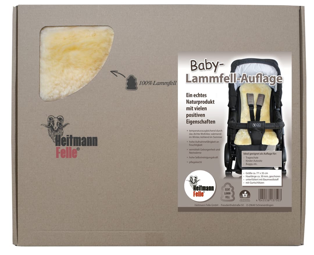 Heitmann Felle Babylammfell Lammfell-Einlage | Beige